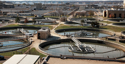 wastewater treatment plant